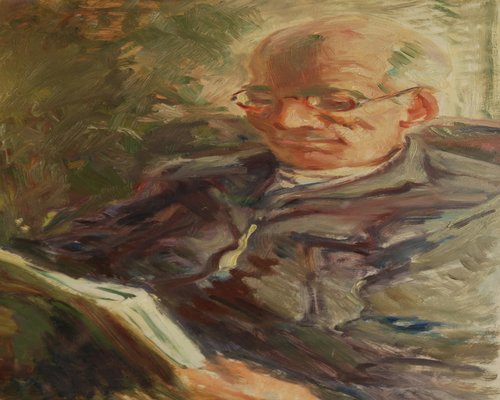 Portrait of an active senior man